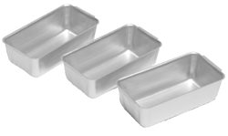 Silverwood silver anodised 2lb Loaf pan with