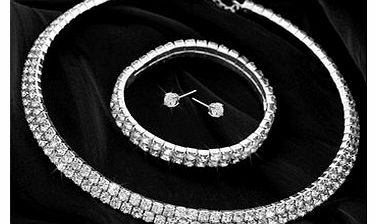 Silvexcraft 64I Tri-Set Jewellery - Double Strand