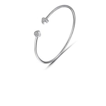 Silvexcraft bms357 Crystal Bracelet made with Swarovski