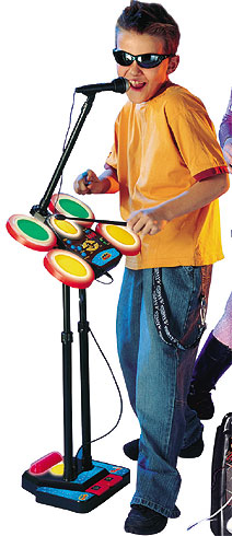 Electronic Drums on Stand