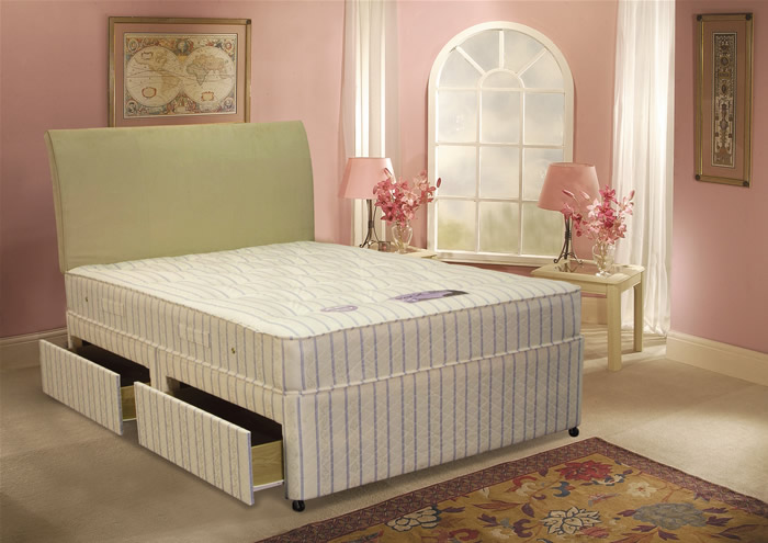 Simmons Beds Orthofirm 3ft Single Divan Bed
