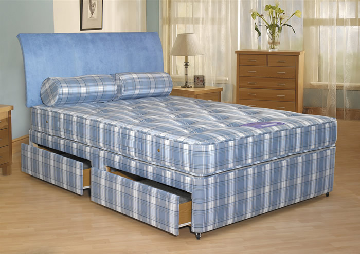 Simmons Beds Premier Backcare  6ft Super Kingsize Divan Bed