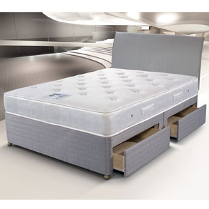 Simmons Beds Recharge Dynamic 3FT Single Divan Bed