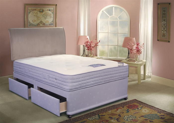 Simmons Beds Regeneration 1000 3ft Single Divan Bed