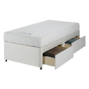 Simmons Memory Sleep Single 2 drawer Base
