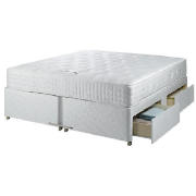 Pocket Superking 6ft 4 drawer base