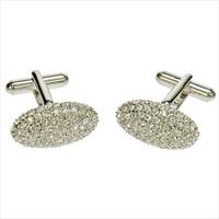 Simon Carter Crystal Crusty Egg Cufflinks by