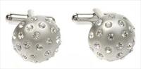 Simon Carter Crystal Mine Clear Cufflinks by
