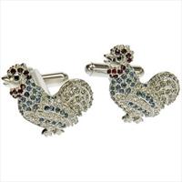 Simon Carter Rooster Menagerie Cufflinks by