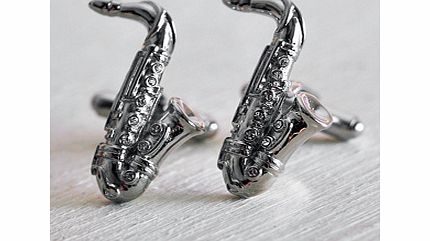 Simon Carter Saxaphone Cufflinks