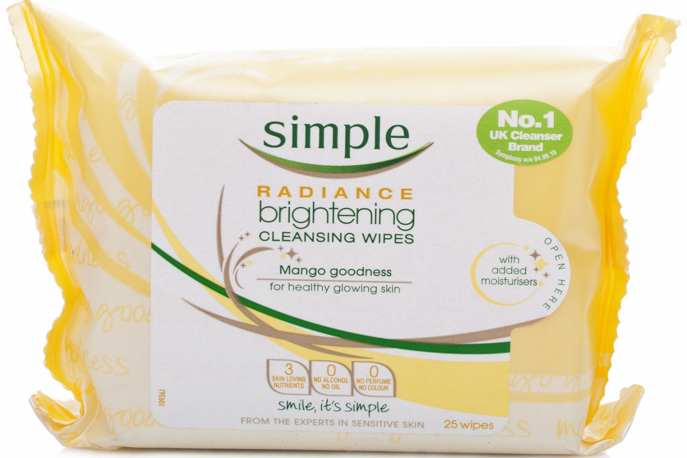 Simple Daily Radiance Cleansing Wipes