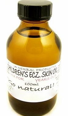 Simple Earth Natural Natural Childrens Eczema Skin Oil 100ml: Age 08-09 Years