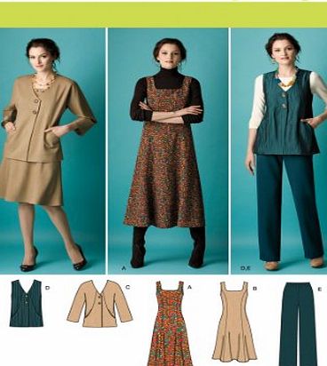 Simplicity AA 10-12-14-16-18 Sewing Pattern 2539 Misses and Womens Sportswear