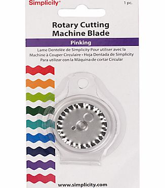 Simplicity Rotary Cutting Machine Blade, Pinking