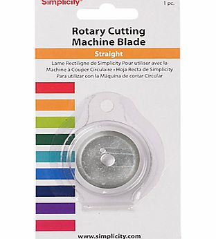 Simplicity Rotary Cutting Machine Blade, Straight