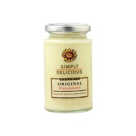 Simply Delicious Organic Mayonnaise - Plain -