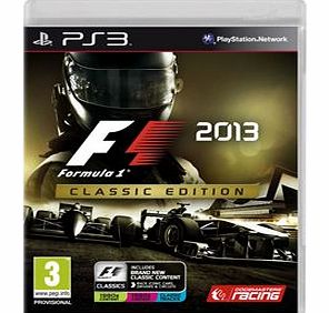 Formula 1 2013 Classic Edition on PS3