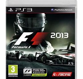 Simply Games Formula 1 2013 Standard Edition on PS3
