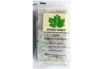 Simply Soaps Poppy and Eucalyptus Soap