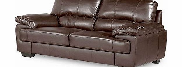 Simply StylisH Sofas Chelsea Leather Sofa Range - 4 Colours amp; All Combinations Available (Brown, 2 Seater)