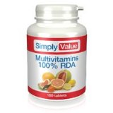 Simply Supplements Multi-Vitamins with A,B,C,D and E