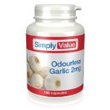 Simply Supplements Odourless Garlic 2mg - Maintain circulation and healthy heart