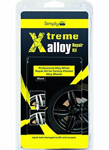 Simply XAWR2 Xtreme Alloy Repair Kit, Black
