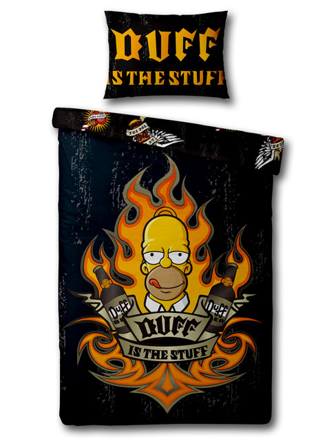 Simpsons Duvet Cover and Pillowcase