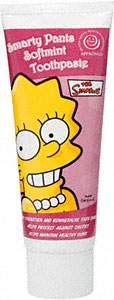Simpsons The Simpsons Lisa Softmint Toothpaste Tube (75ml)