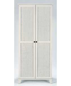 singapore 2 Door Wardrobe- Ivory