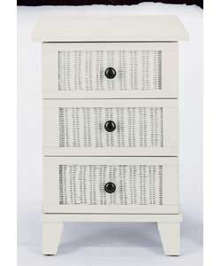 Bedside Chest - Ivory