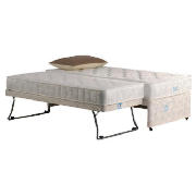 Single Guest Bed Divan Set with Pop Up Trundle,