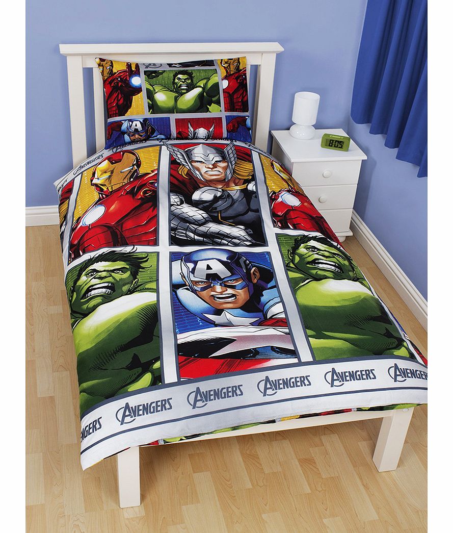 Marvel Avengers Team Duvet Cover Set