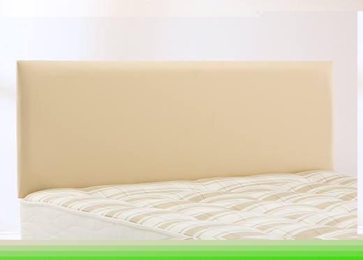 single Newark Headboard - Cream