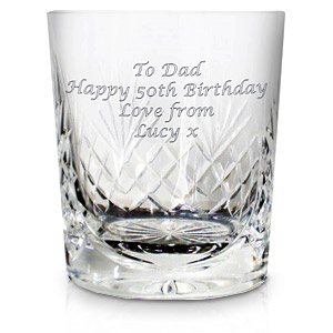 Single Personalised Whisky Tumbler in Gift Box