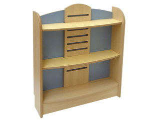 Single sided deluxe bookcases