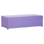 Single Waterproof Anti Dust Divan Set Lilac