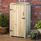 Single Wooden Wheelie Bin Tidy