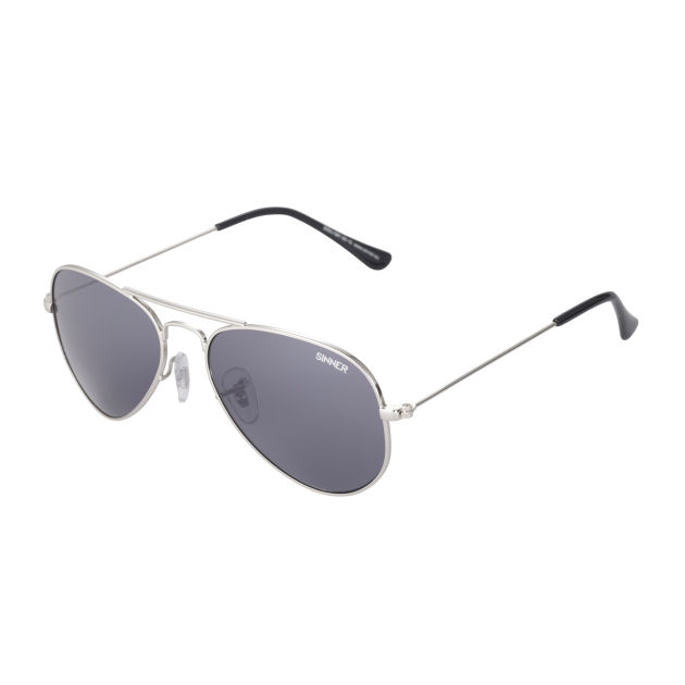 Sinner Boys Sinner Amoer Sunglasses - Silver Metal