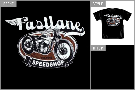 (Fastlane Bobber) T-shirt sin_MTS-017-BLK