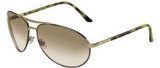 Sinner Gucci 1889/S Sunglasses L3D (DB) ANTIQUE GOLD/KHAKI (BROWNGREY SF) 64/14 Large