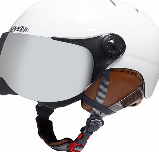 Sinner Mens Sinner Crystal Helmet - Matte White