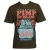 Sir Benni Miles Pimp My Island T-Shirt (Cocoa)