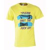 Sir Benni Miles Shut Up T-Shirt (Yellow/Blue)