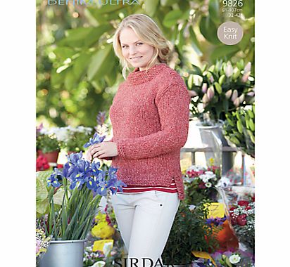 Sirdar Denim Ultra Knitting Leaflet, 9826