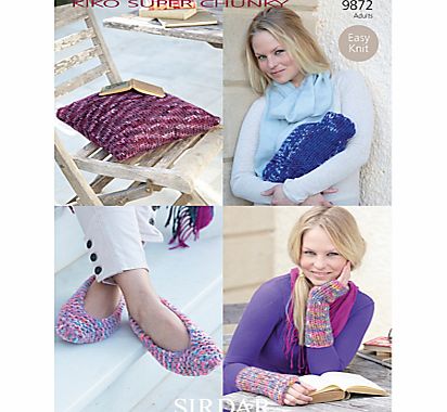 Kiko Super Chunky Knitting Leaflet, 9872