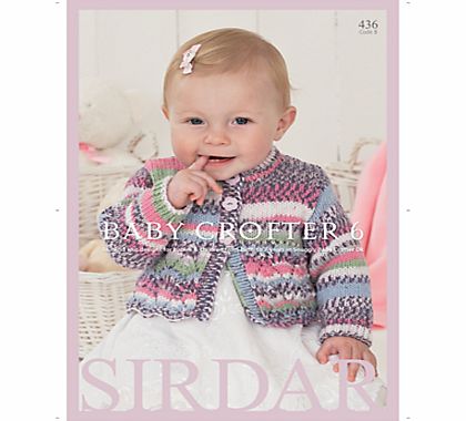 Sirdar Snuggly Baby Crofter DK Knitting Booklet,