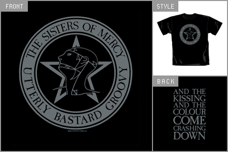 Sisters Of Mercy (Groovy) T-shirt cid_4639TSB
