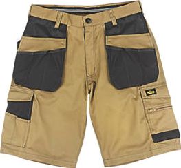Site, 1228[^]18723 Hound Multi-Pocket Shorts Stone / Black