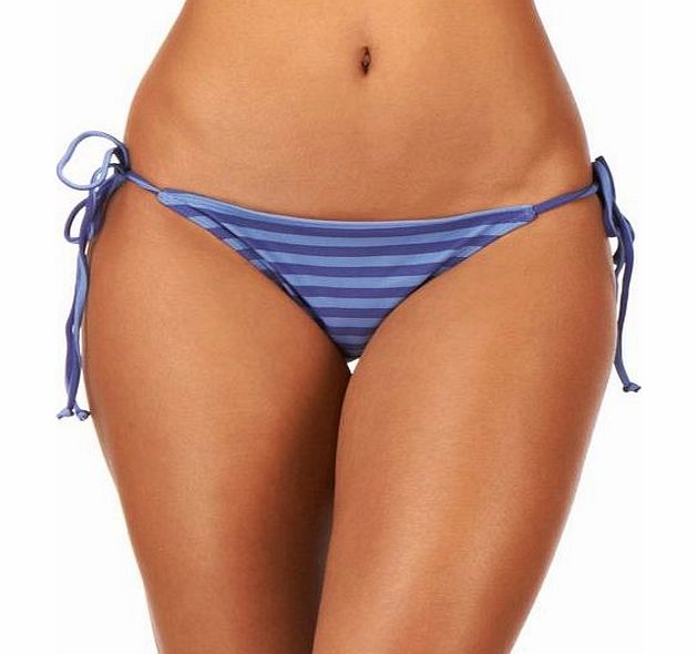 Sitka Womens Sitka Moss Tie Side Bikini Bottom - Stripe